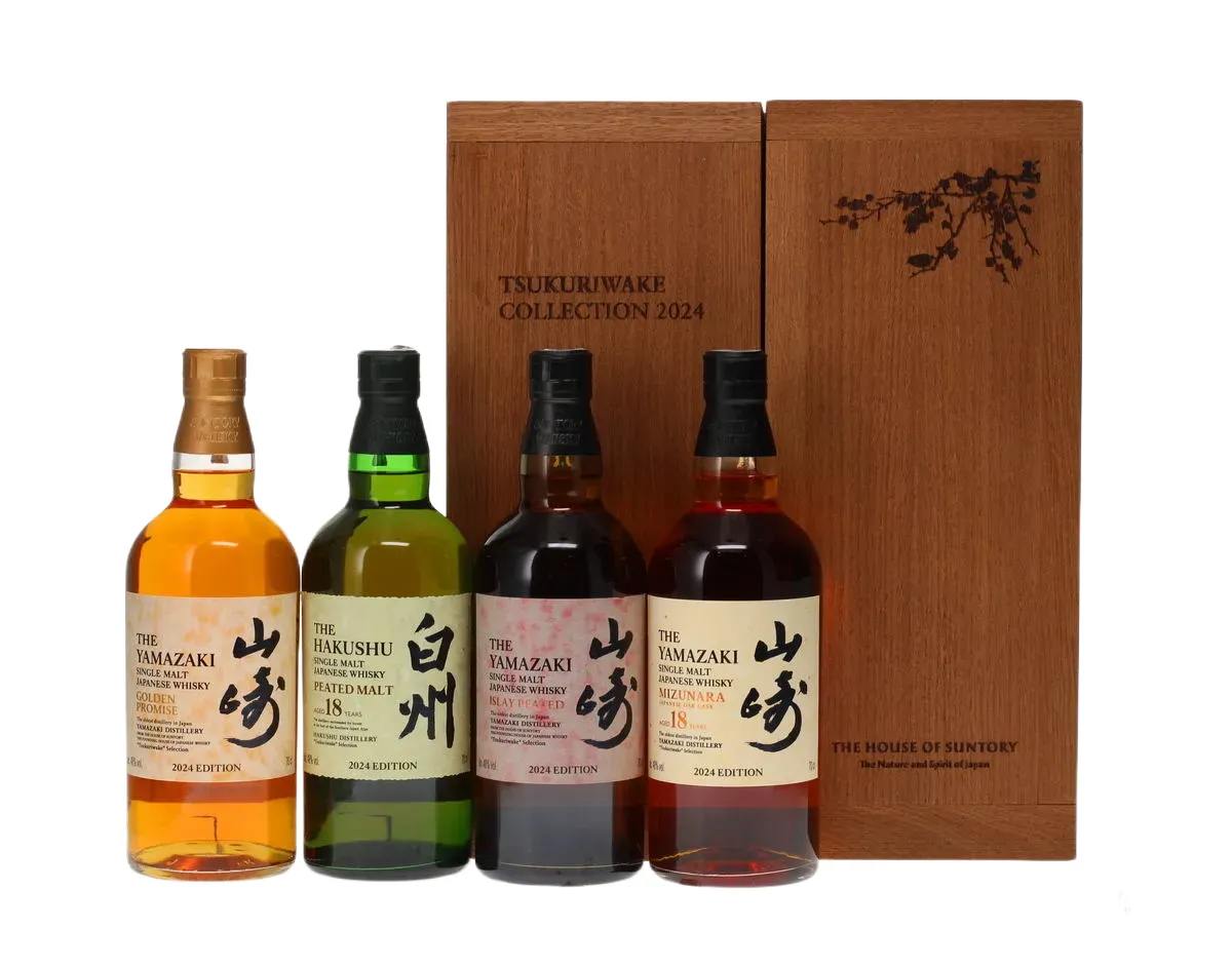 TSUKURIWAKE 2024 SET, HOUSE OF SUNTORY 4x70cl | Alcovault Whisky