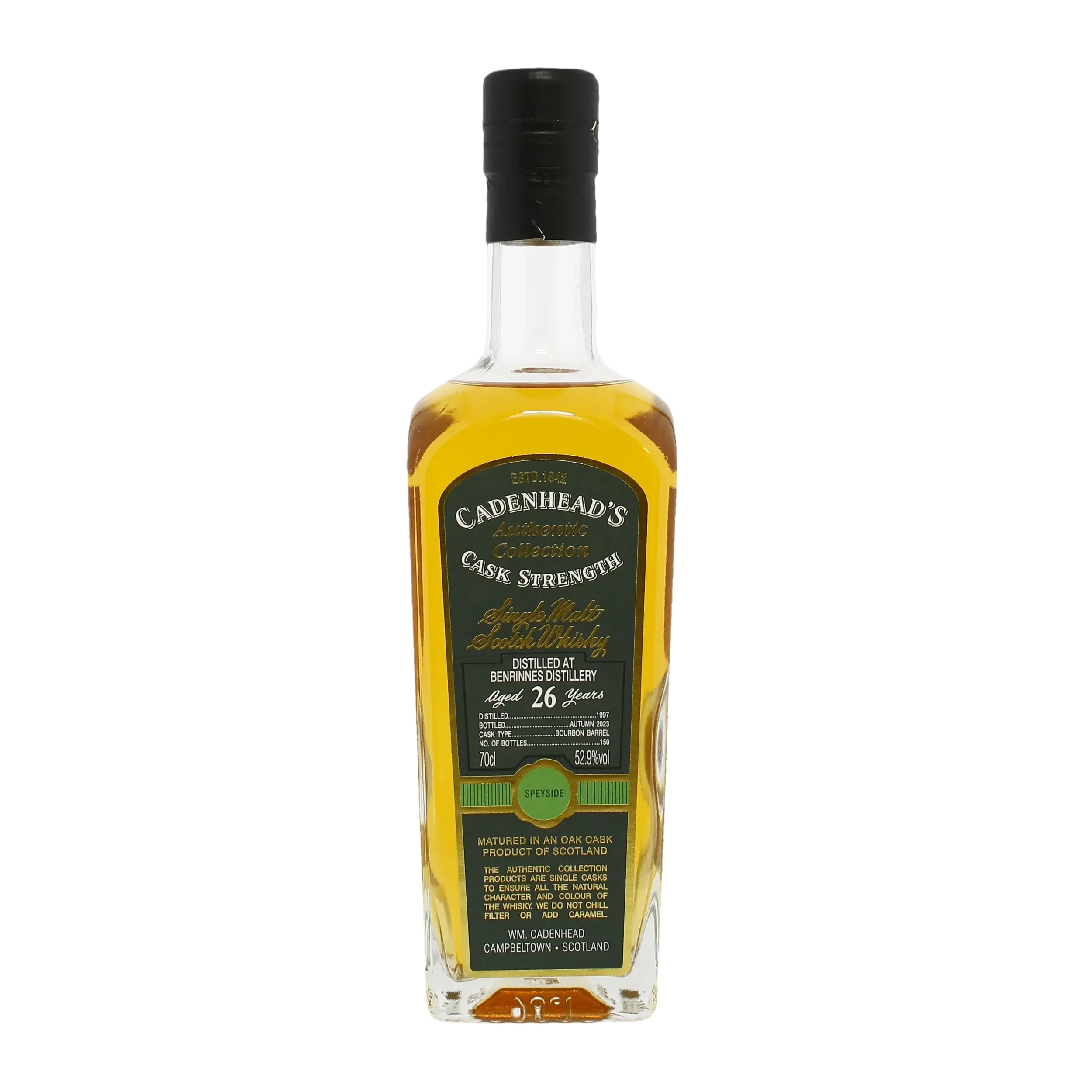 Benrinnes 1997, 26 Year Old Cadenhead's | Alcovault Whisky Auction
