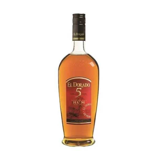 El Dorado 5 Year Old, Bourbon Cask, 40%